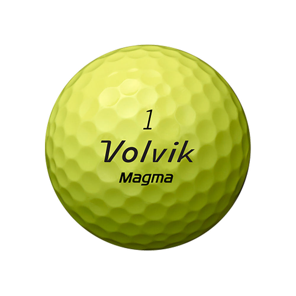 Volvik Magma Golf Balls - Dozen - Yellow