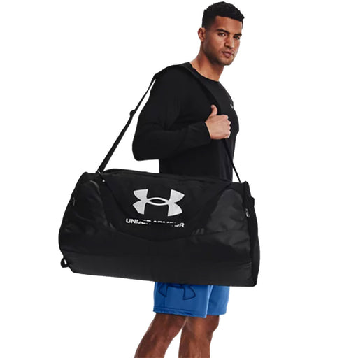 Under Armour Undeniable 5.0 Large Duffle Bag - Black/Silver