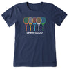 Life Is Good Tennis Spectrum Womens T-Shirt