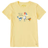 Life Is Good Golf Is For The Birdies Womens T-Shirt