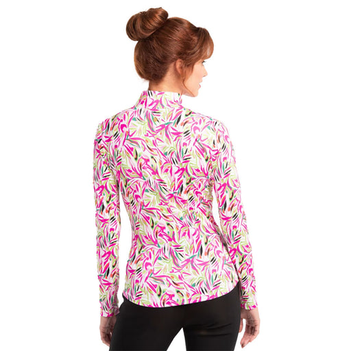 EP New York Tropical Zip Womens Golf Pullover
