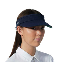 Load image into Gallery viewer, Daily Sports Marina Womens Golf Visor - Navy/One Size
 - 2