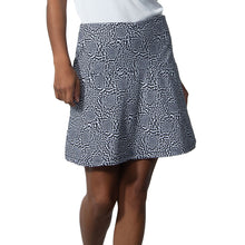 Load image into Gallery viewer, Daily Sports Kyoto 18 Inch Womens Golf Skort - Monochrome Blk/L
 - 1