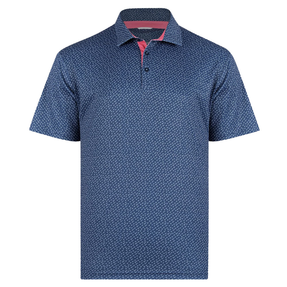 Swannies Ashton Mens Golf Polo - Navy/XL