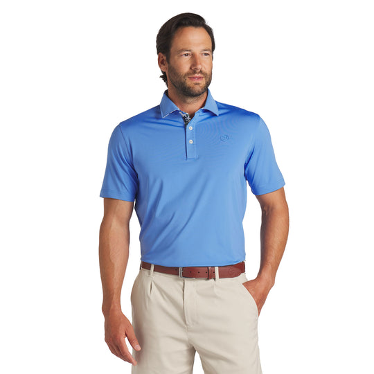 Puma Golf AP Floral Trim Mens Golf Polo