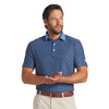 Puma Golf AP Jacquard Stripe Mens Golf Polo