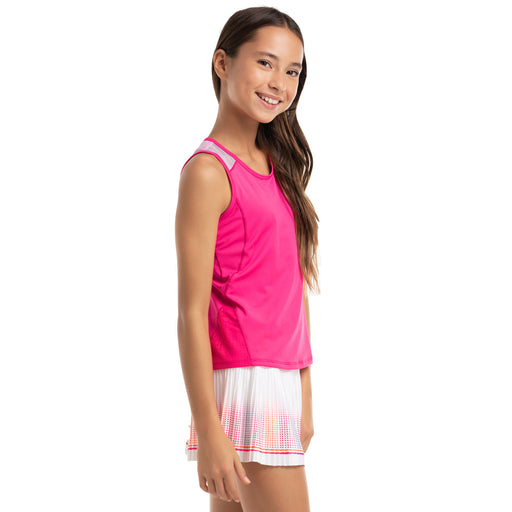 Lucky In Love Tiebreak Girls Tennis Tank