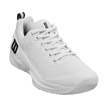Load image into Gallery viewer, Wilson Rush Pro 4.5 Wide Toe Box Mens Tennis Shoes - White/Black/Wide Toe Box/14.0
 - 1