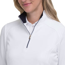 Load image into Gallery viewer, Fairway &amp; Greene Wells Womens Golf Quarter-Zip
 - 10