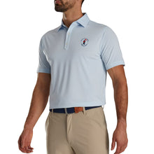 Load image into Gallery viewer, FootJoy 2024 U.S. Open Mens Golf Polo - Light Blue/XL
 - 1