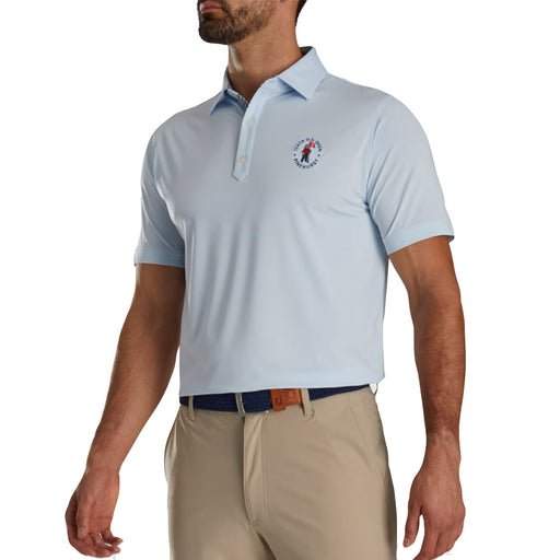 FootJoy 2024 U.S. Open Mens Golf Polo - Light Blue/XL