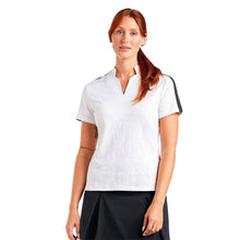 Load image into Gallery viewer, NVO Saskia Mock Neck Womens Golf Polo - White/XL
 - 1