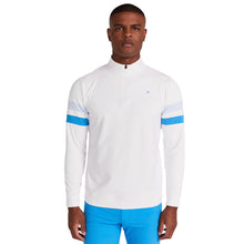 Load image into Gallery viewer, Redvanly Wilson Quarter-Zip Mens Golf Pullover - Bright White/XXL
 - 1