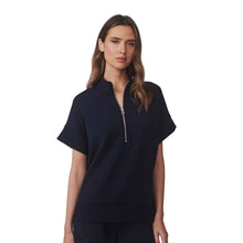 Load image into Gallery viewer, Varley Ritchie Short Sleeve Womens Sweater - Navy/L
 - 8