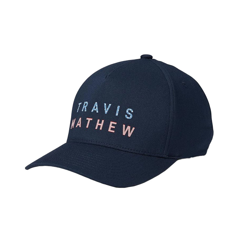 TravisMathew Firework Float Mens Hat - Total Eclipse/One Size