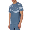 Fila Printed Short Sleeve Mens Tennis Crew