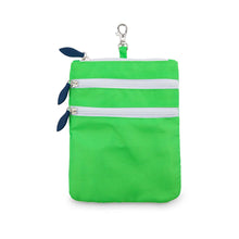 Load image into Gallery viewer, Ame &amp; Lulu 3 Zip Carry All Clip bag - Green
 - 1