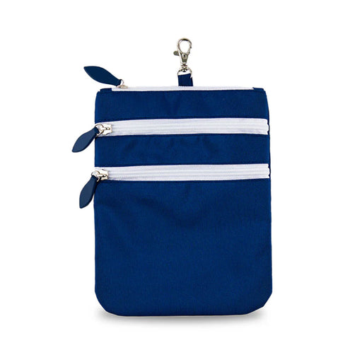 Ame & Lulu 3 Zip Carry All Clip bag - Navy