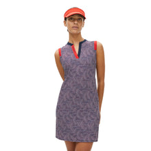 Load image into Gallery viewer, Rohnisch Abby Sleeveless Womens Golf Dress - Hexagon Red/L
 - 1