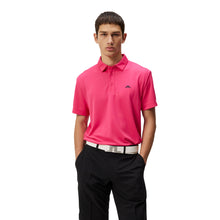 Load image into Gallery viewer, J. Lindeberg Peat Regular Fit Mens Golf Polo - Fuchsia Purple/XL
 - 1