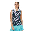 Sofibella Isla Bonita Sleeveless Womens Golf Polo