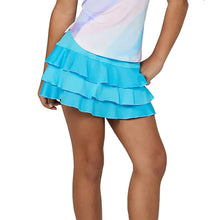 Load image into Gallery viewer, Sofibella Watercolor Girls Tennis Skirt - Watercolor/L
 - 1