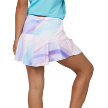 Load image into Gallery viewer, Sofibella UV Watercolor Girls Tennis Skirt
 - 4