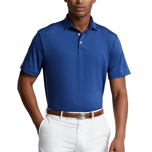 RLX Polo Golf Airflow Beach Royal Mens Golf Polo - Beach Royal/XL