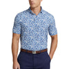 RLX Polo Golf Airflow Floral Mens Golf Polo