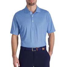 Load image into Gallery viewer, Fairway &amp; Greene Bellinger Print Mens Golf Polo - Bluff/XL
 - 1
