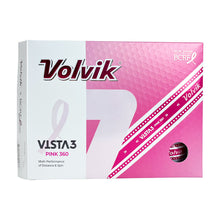 Load image into Gallery viewer, Volvik Vista3 Prism Pink 360 BCRF Golf Ball 12Pack - PINK 360
 - 1