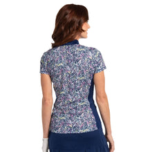 Load image into Gallery viewer, EP New York Paisley Mandarin Womens Golf Polo
 - 2