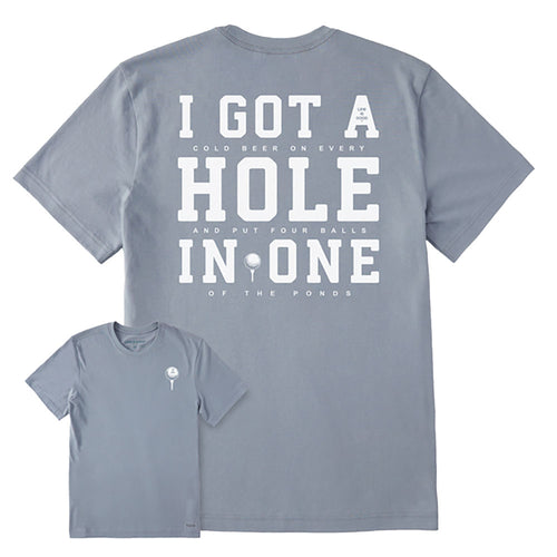 Life Is Good I Got A Hole In One Mens T-Shirt - 2
