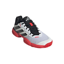 Load image into Gallery viewer, Adidas Barricade Junior Tennis Shoes - White/Black/Red/M/6.0
 - 6