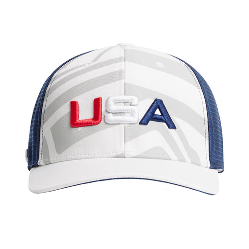 J. Lindeberg The Trucker Mens Golf Hat - Us Golf White/One Size