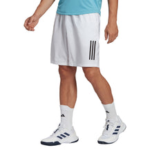 Load image into Gallery viewer, Adidas Club 3 Stripe 9 Inch Mens Tennis Shorts - White/XL
 - 4