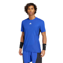 Load image into Gallery viewer, Adidas Pro Airchill FreeLift Mens Tennis Shirt - Lucid Blue/XXL
 - 5