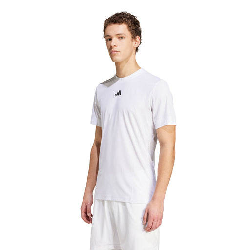 Adidas Pro Airchill FreeLift Mens Tennis Shirt - White/XL