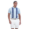 Ben Sherman Vertical Stripes Mens Golf Polo