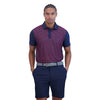 Ben Sherman Mini Stripe Mens Golf Polo