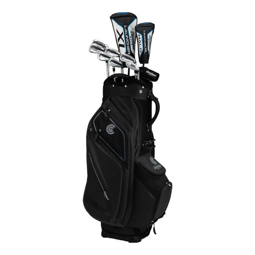 Cleveland Launchr MAX RH Stl Mns Complete Golf Set - Standard/Stiff/Black