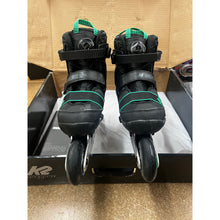 Load image into Gallery viewer, K2 Sk8 Hero Boa ALU Boys Adj Inline Skates 33055 - Black/Green/1-5
 - 1