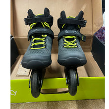 Load image into Gallery viewer, Rollerblade Macroblade 80 Mens Inline Skates 33059 - Black/Lime/10.0
 - 1