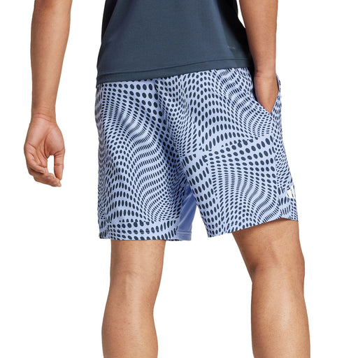 Adidas Club Graphic 7 Inch Mens Tennis Shorts