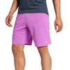 Adidas Ergo 9 Inch Purple Mens Tennis Shorts