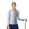 Sofibella Wild Flowers Womens Golf Pullover