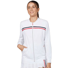 Load image into Gallery viewer, Sofibella Wild Flowers Womens Tennis Jacket - Wild Flowers/2X
 - 1