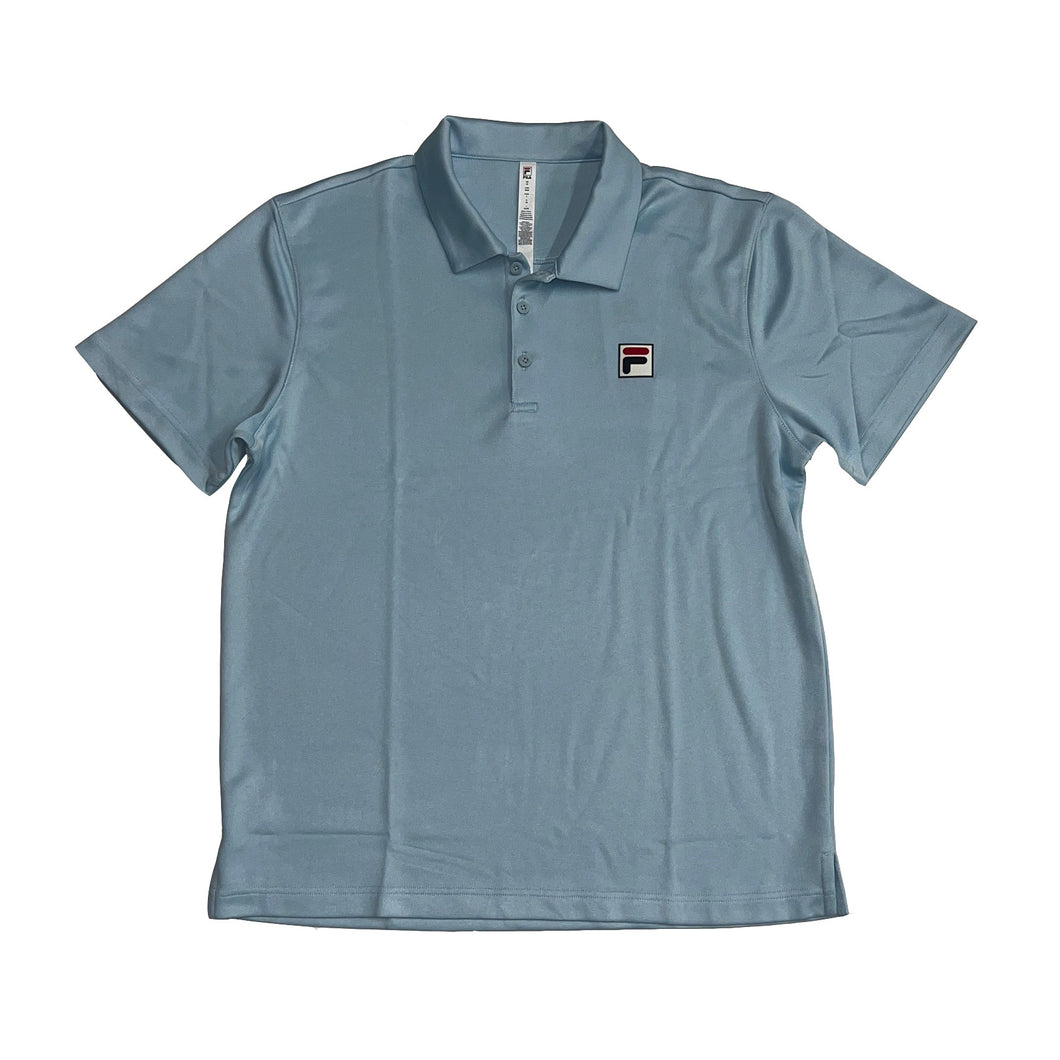 FILA Pique Mens Tennis Polo - BLUE 423/XXL
