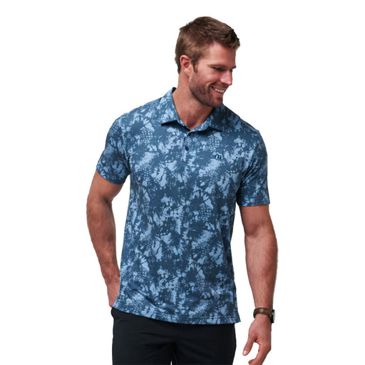 TravisMathew Featherweight Please Mens Golf Polo - Dark Teal/XXL