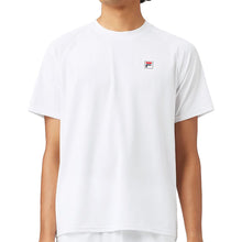 Load image into Gallery viewer, FILA Short Sleeve Mens Tennis Crew Neck - WHITE 100/XL
 - 1